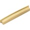 Jeffrey Alexander 192 mm Center Brushed Gold Square-to-Center Square Renzo Cabinet Cup Pull 141-192BG - alternate 9